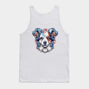 4th of July Dog #9 Tank Top